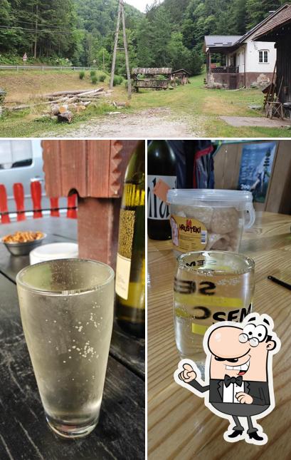 Gli interni di Bar Karmen Marija Krčovnik s.p