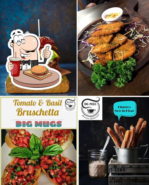 Get a burger at Big Mugs