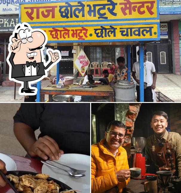 The interior of Delhi Food Stall