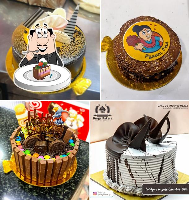 Chocolate cake at Durga Bakers n Food Court