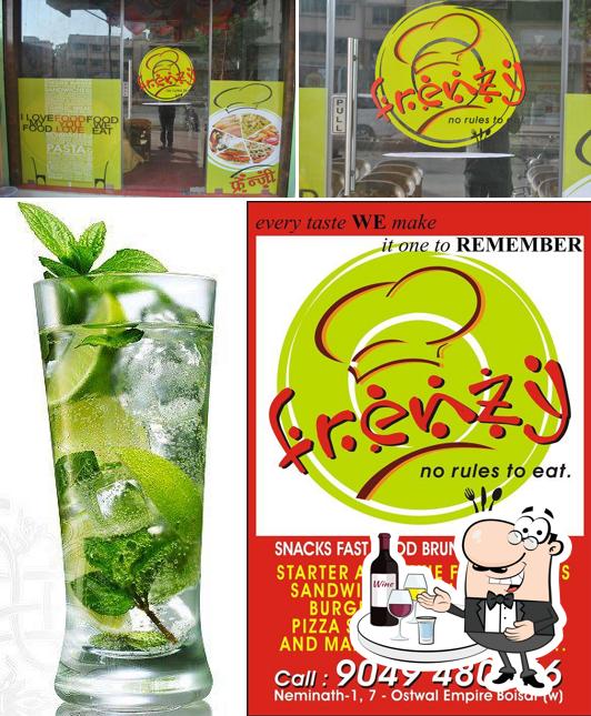 Frenzy serves alcohol