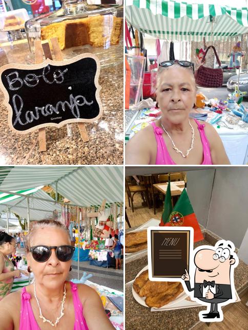 Dê uma olhada nos pratos do dia no quadro negro