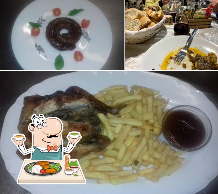 Antica Griglieria Pizzeria si caratterizza per la cibo e vino