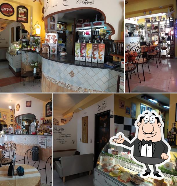 Gli interni di Black & White