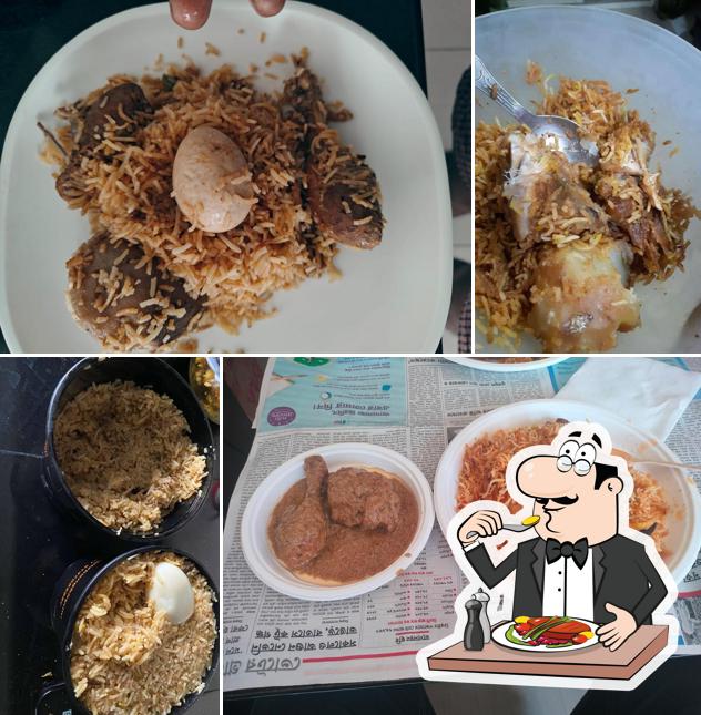 Food at Bong Biryani