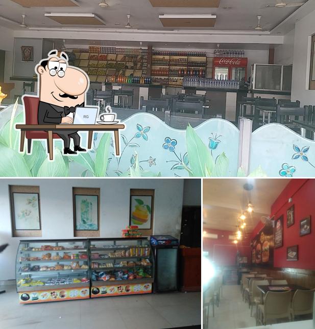 The interior of Triveni Fresh Juice ,Icecream And Snacks