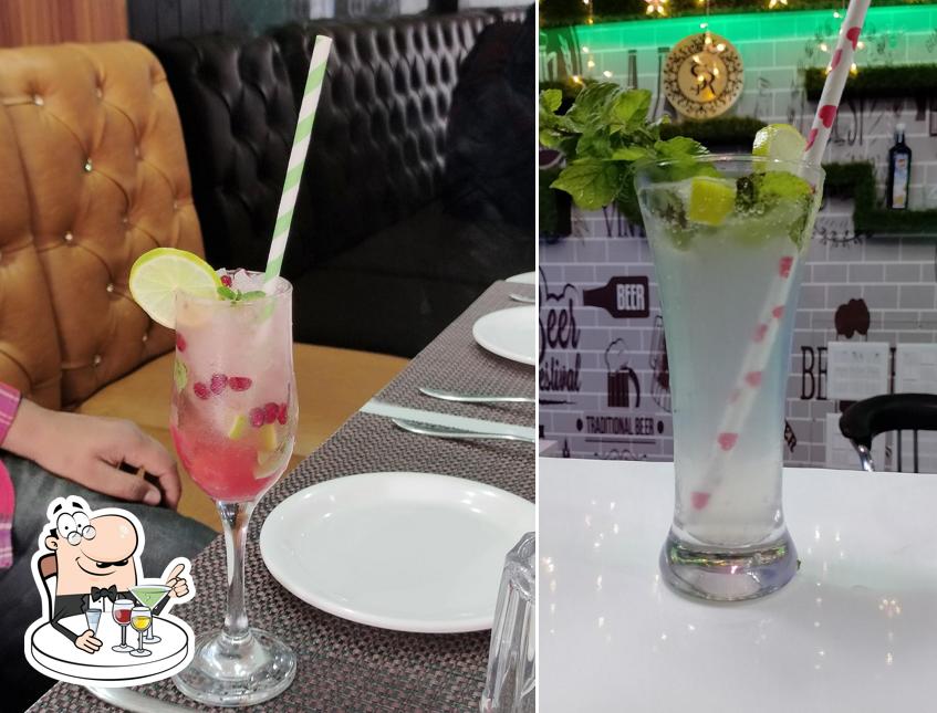 The SR Grand Restaurant Pub And Cafe serves alcohol