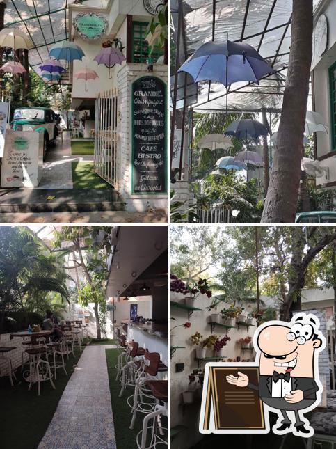 The exterior of Grandmama's Cafe Koregaon Park