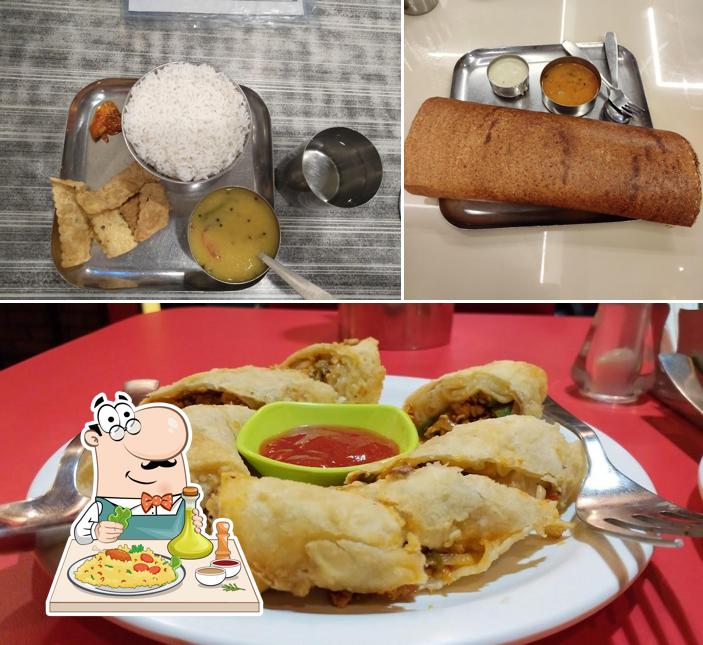 Meals at Hotel Uday Bhuvan