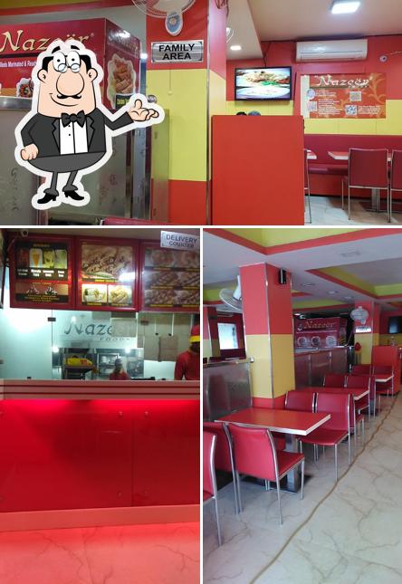 The interior of Nazeer Foods