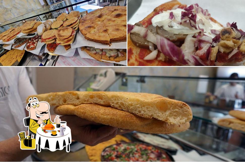 Cibo al Pizzeria da Natale