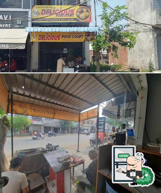 The exterior of BABA CHIKEN CORNER DHARIWAL