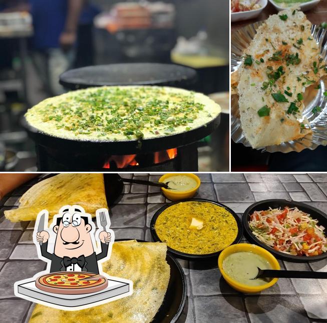 Try out pizza at Bhagwati Fancy Dosa & Pav Bhaji