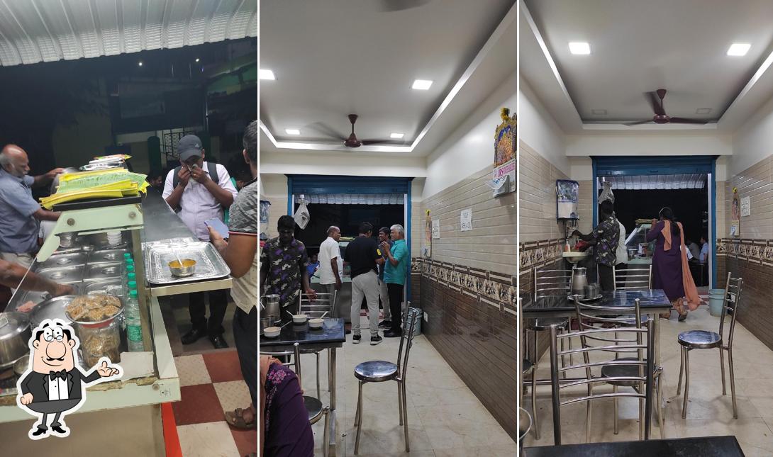 The interior of Chettinadu Soup Stall