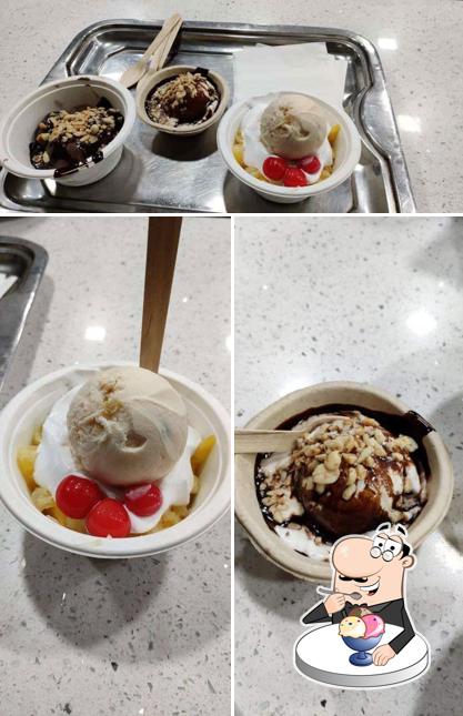 Corner House Ice Creams offers a number of desserts