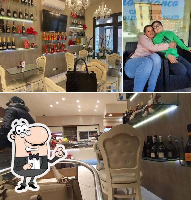 Dai un'occhiata agli interni di Forno caffetteria Oro Bianco