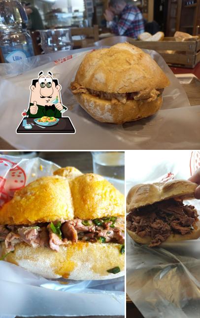 Panino con maiale stirato al Il Panino Da Benzina