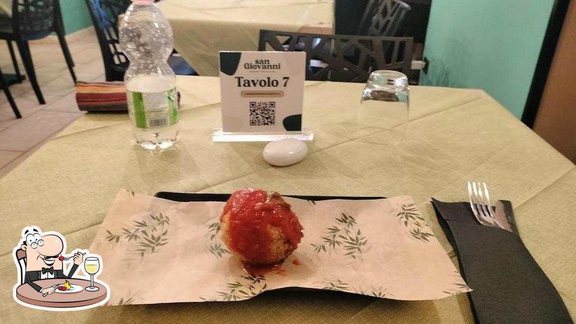 Platti al Pizzeria Sangiovanni