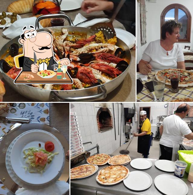 Cibo al Pizzeria Zia Berta