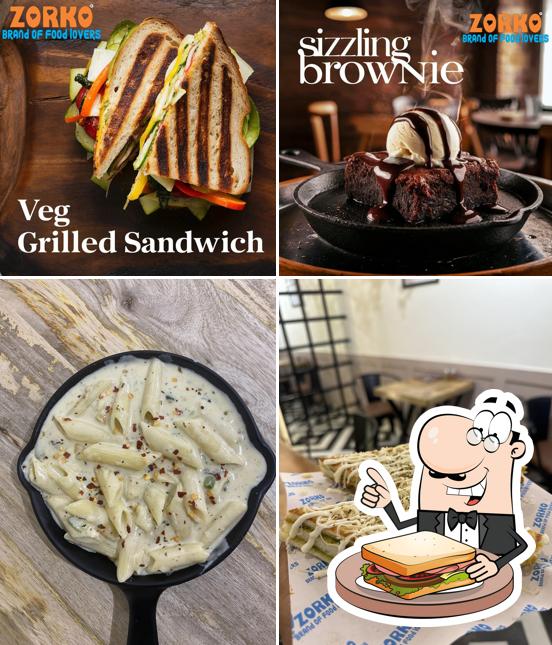 Grilled cheese sandwich at ZORKO - Brand of Food Lovers