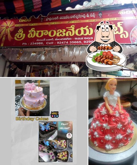 Check out the photo showing food and exterior at SV sweets & Bakery