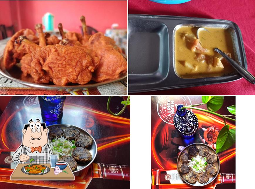 Chicken wings at Ajit bar and restaurant