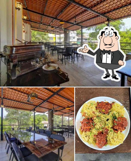 The interior of Biryani Bistro