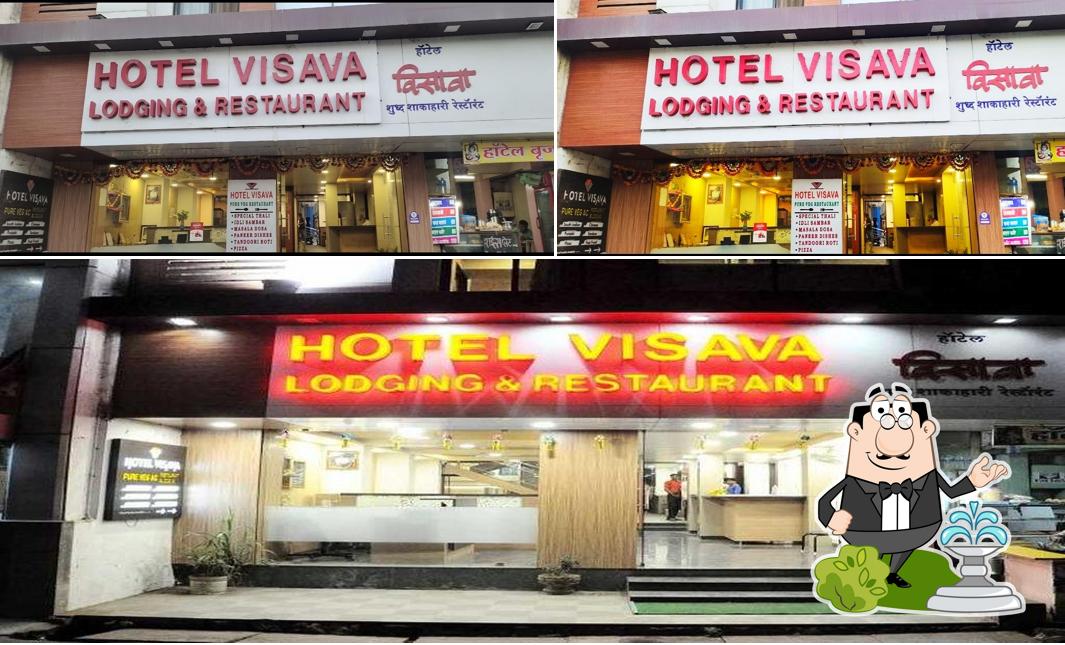 You can get some fresh air outside Hotel Visava