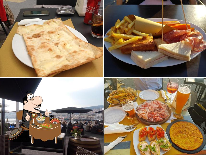 Cibo al La Goletta Seaside