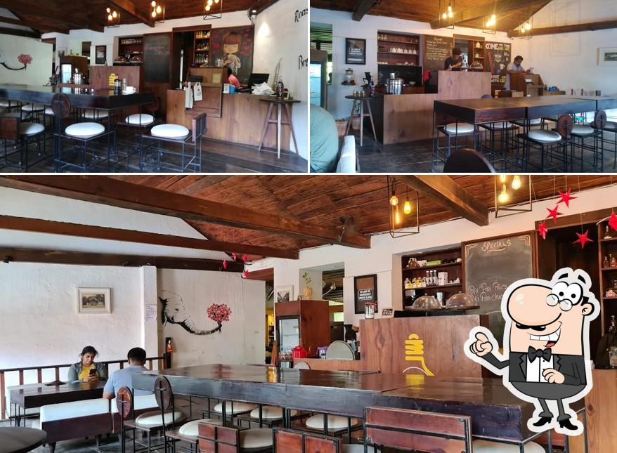 The interior of Loafers Corner Cafe