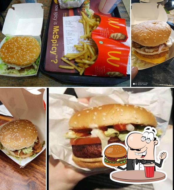 Treat yourself to a burger at McDonald's
