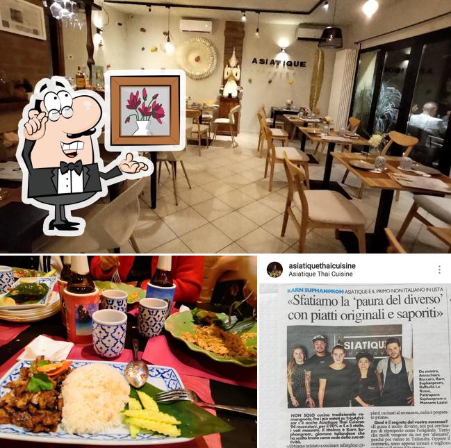 Dai un'occhiata agli interni di Asiatique Thai Cuisine