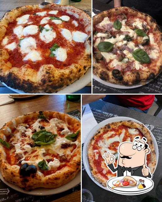 A Bella ‘Mbriana Pizzeria, puoi goderti una bella pizza