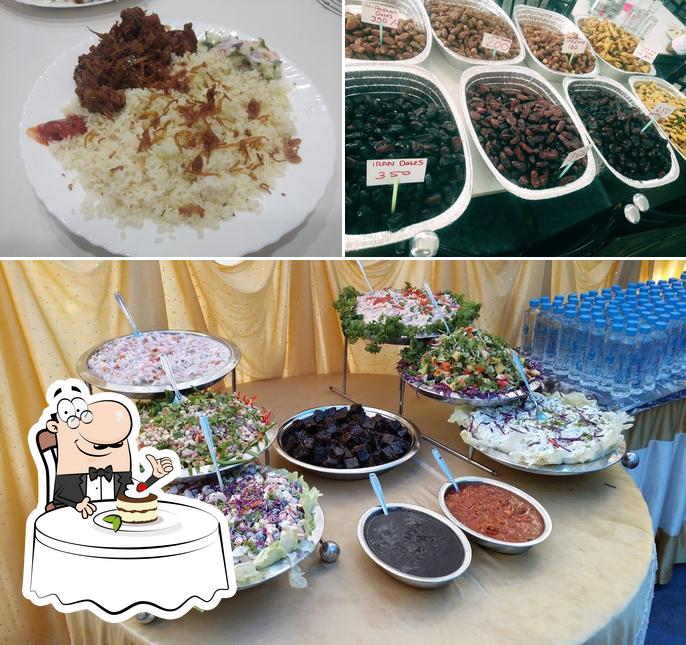 C H Biriyani serves a range of sweet dishes