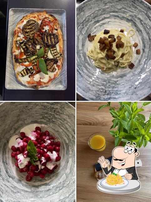 Spaghetti alla carbonara al Enjoy - food drink & friends