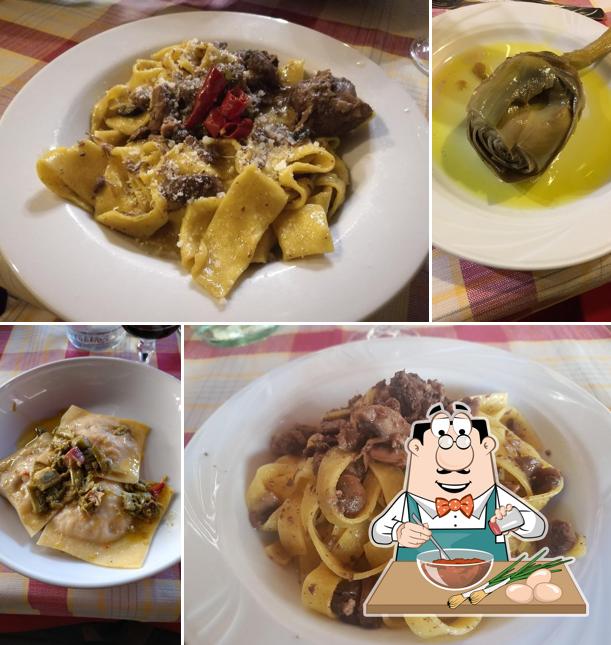 Ravioli al L'osteria di Sacrofano "La Scaletta"