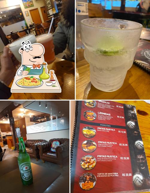 Platos en Spartakus Burger