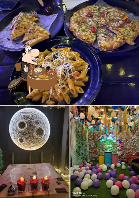 Food at Tent Rooftop Restro & Cafe Anniversary Celebration Birthday Celebration in Ahmedabad