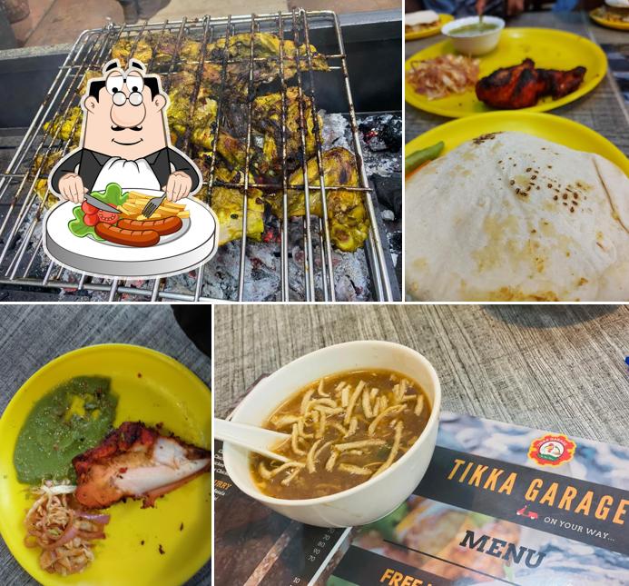 Food at Tikka Garage