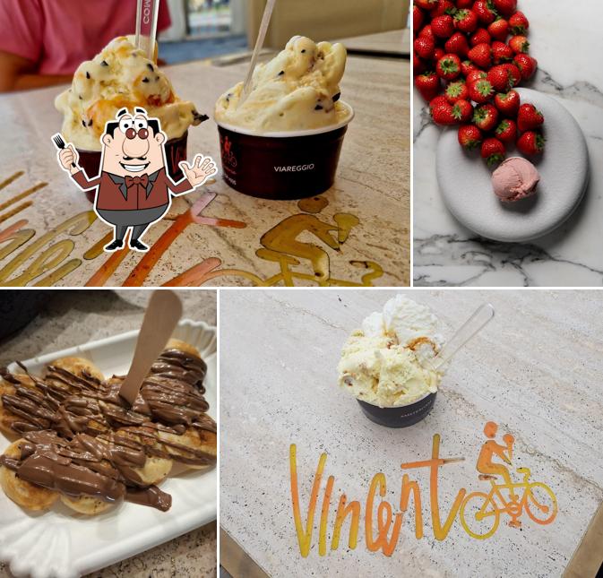 Cibo al Vincent Cremeria Gelateria