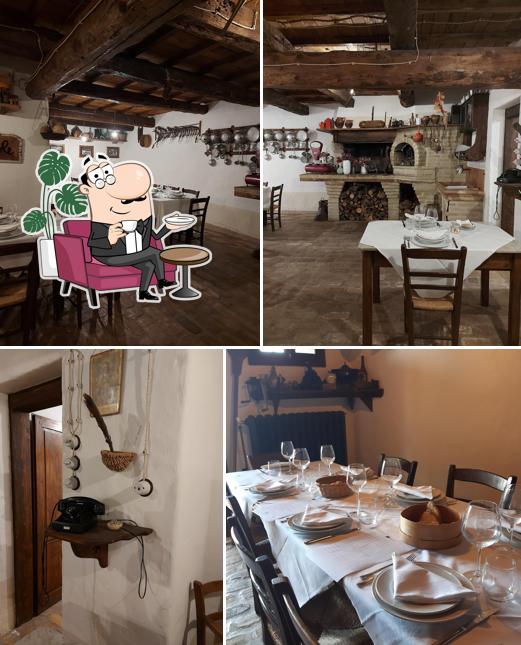 Dai un'occhiata agli interni di Ristorante @ Malvarina Agriturismo