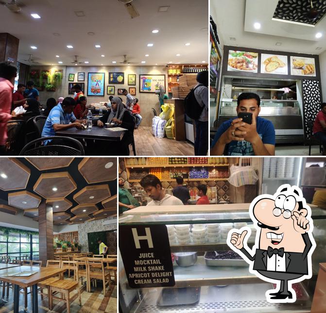 The interior of Sri Narsing bhelpuri