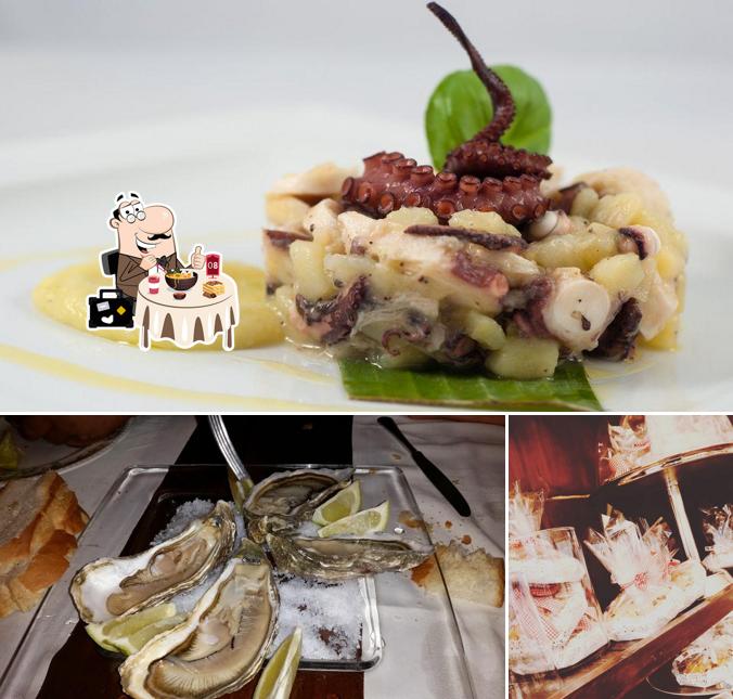 La cibo e nozze del ristorante