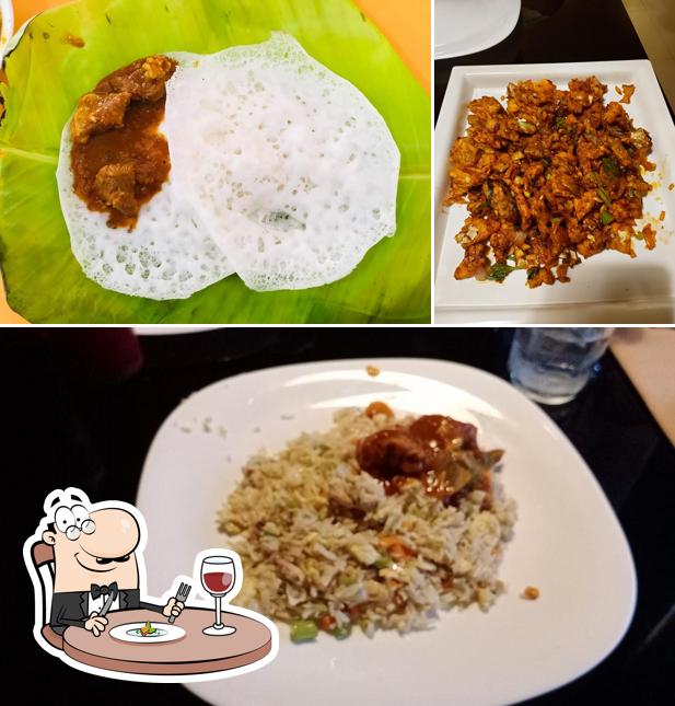 Food at Vayalil Hotel, Vallakkadavu