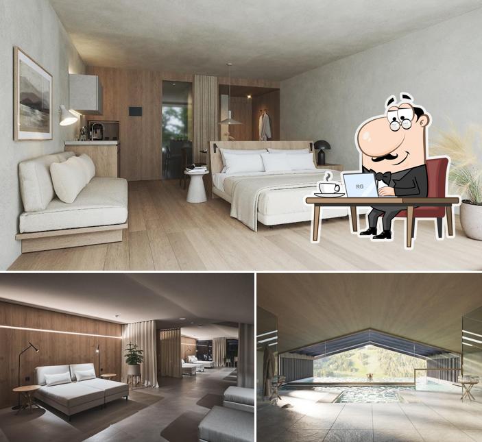 Gli interni di AMA Restaurant