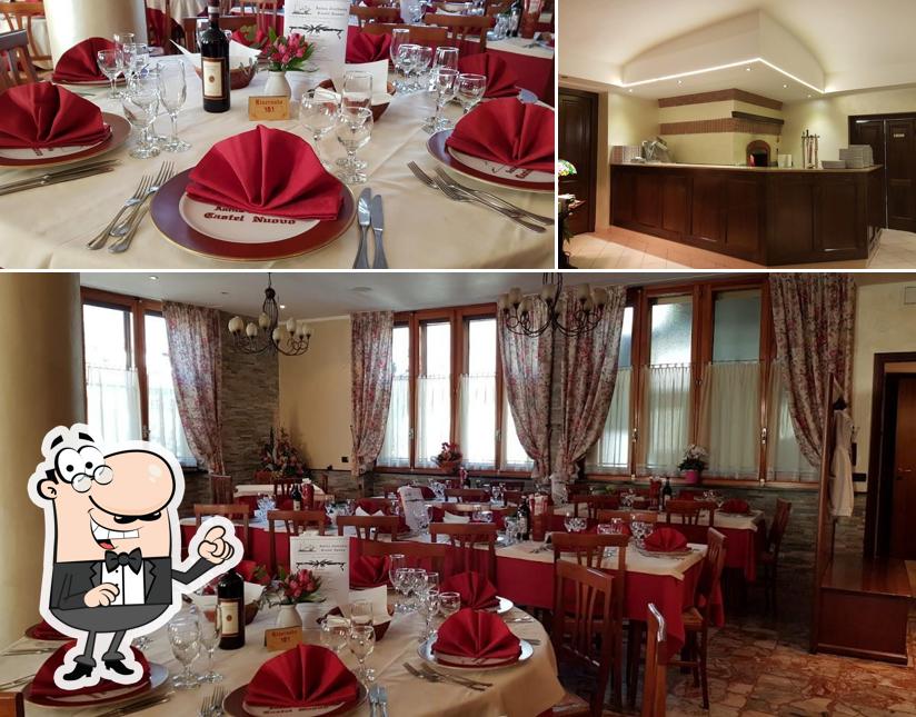 Gli interni di Antica Trattoria Castelnuovo