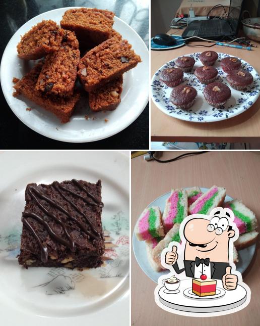 DJ's Cakes & Bakes serves a selection of sweet dishes