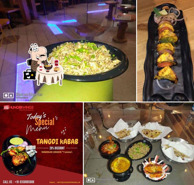 Meals at Hunger Wings The Multi Cuisine Restaurant Best Cafe in Agra Best Family restaurant in Agra