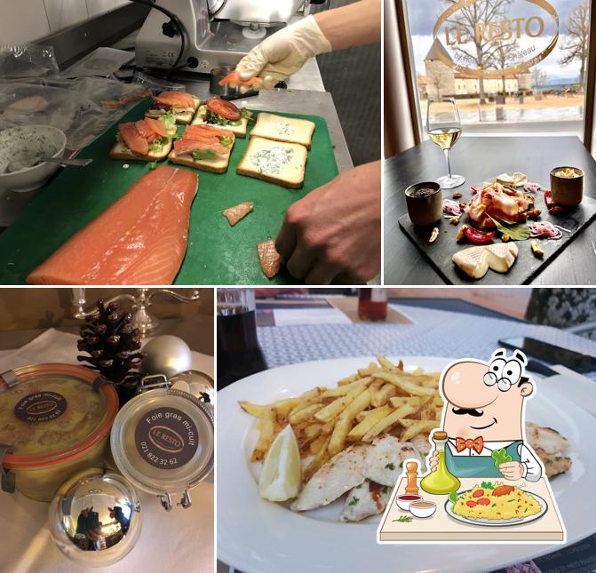 Cibo al Le Resto by Hostellerie du Château