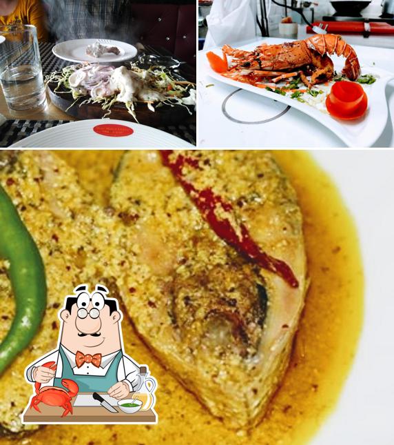 Get seafood at B&B - Café & Restaurant